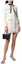Order (Women) Self-Portrait Ivory Colorblock Bow Knit Long-Sleeve Dress with Chic Elegant Style. SWF325M02600004
