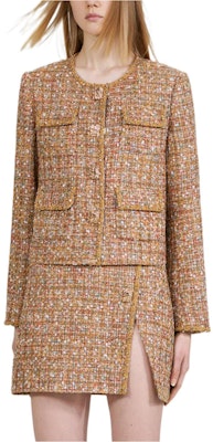 (W) Self-Portrait 農曆新年SS23 駝金色女裝粗花呢外套 SWF334T01100 Buy (W) Self-Portrait 農曆新年SS23 駝金色女裝粗花呢外套 SWF334T01100