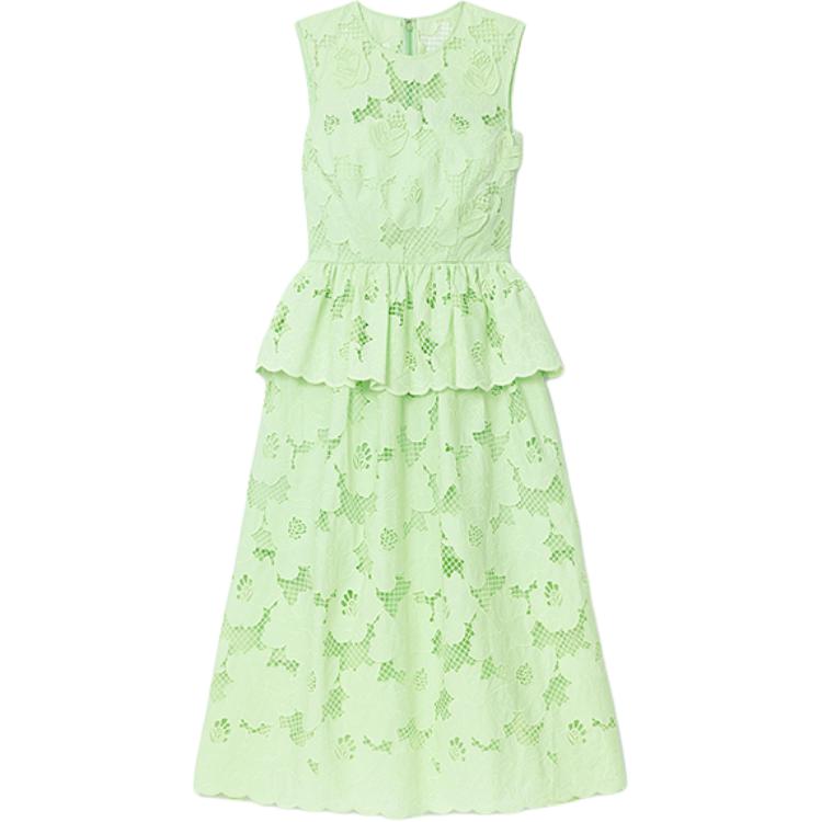 (Women) Self-Portrait Mint Green Sleeveless Midi Dress for Women. SWF353Y02800 圖 2