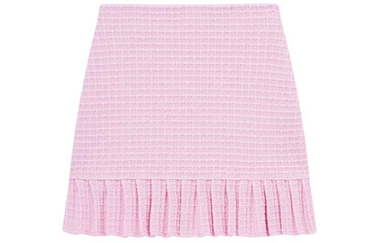 (Women) Self-Portrait Pink Mid-Waist Knitted Casual Skirt for Women. SWF351M00400 圖 2