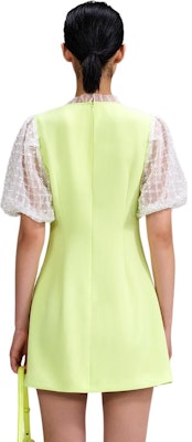 (W) Self-Portrait 泡泡袖亮片網紗公主洋裝 - 時尚綠休閒洋裝 SWF342Y12600 Shop (W) Self-Portrait 泡泡袖亮片網紗公主洋裝 - 時尚綠休閒洋裝 SWF342Y12600