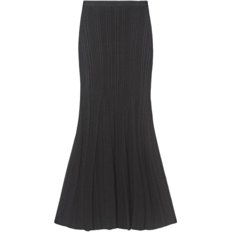 (Women) Self-Portrait Slim Fit Elegant Classic Black Casual Long Dress Women. SWF352M05600