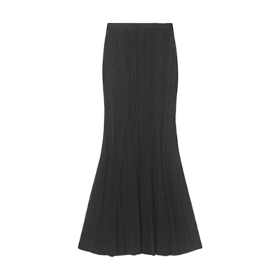 (Women) Self-Portrait Slim Fit Elegant Classic Black Casual Long Dress Women. SWF352M05600