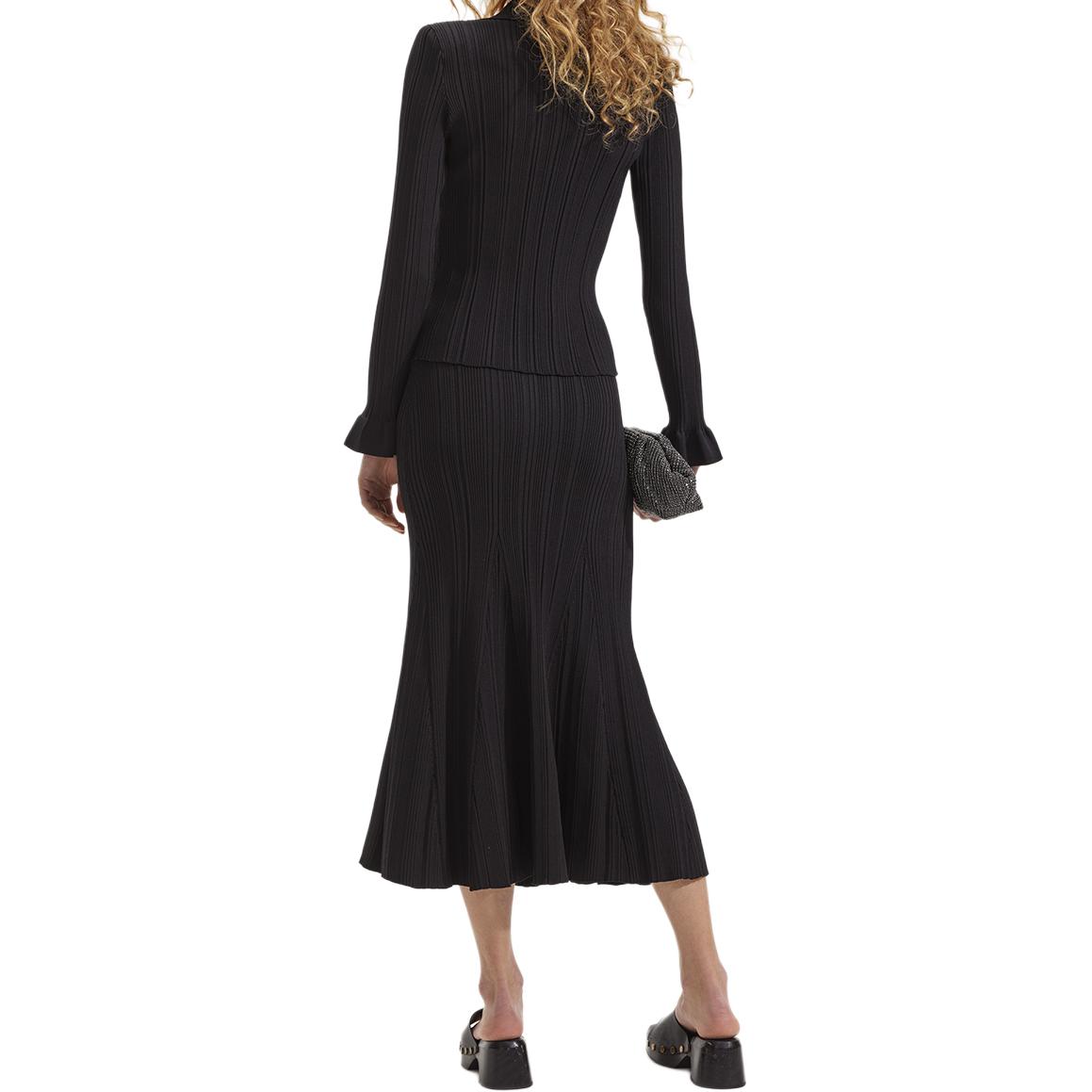 (Women) Self-Portrait Slim Fit Elegant Classic Black Casual Long Dress Women. SWF352M05600 圖 3