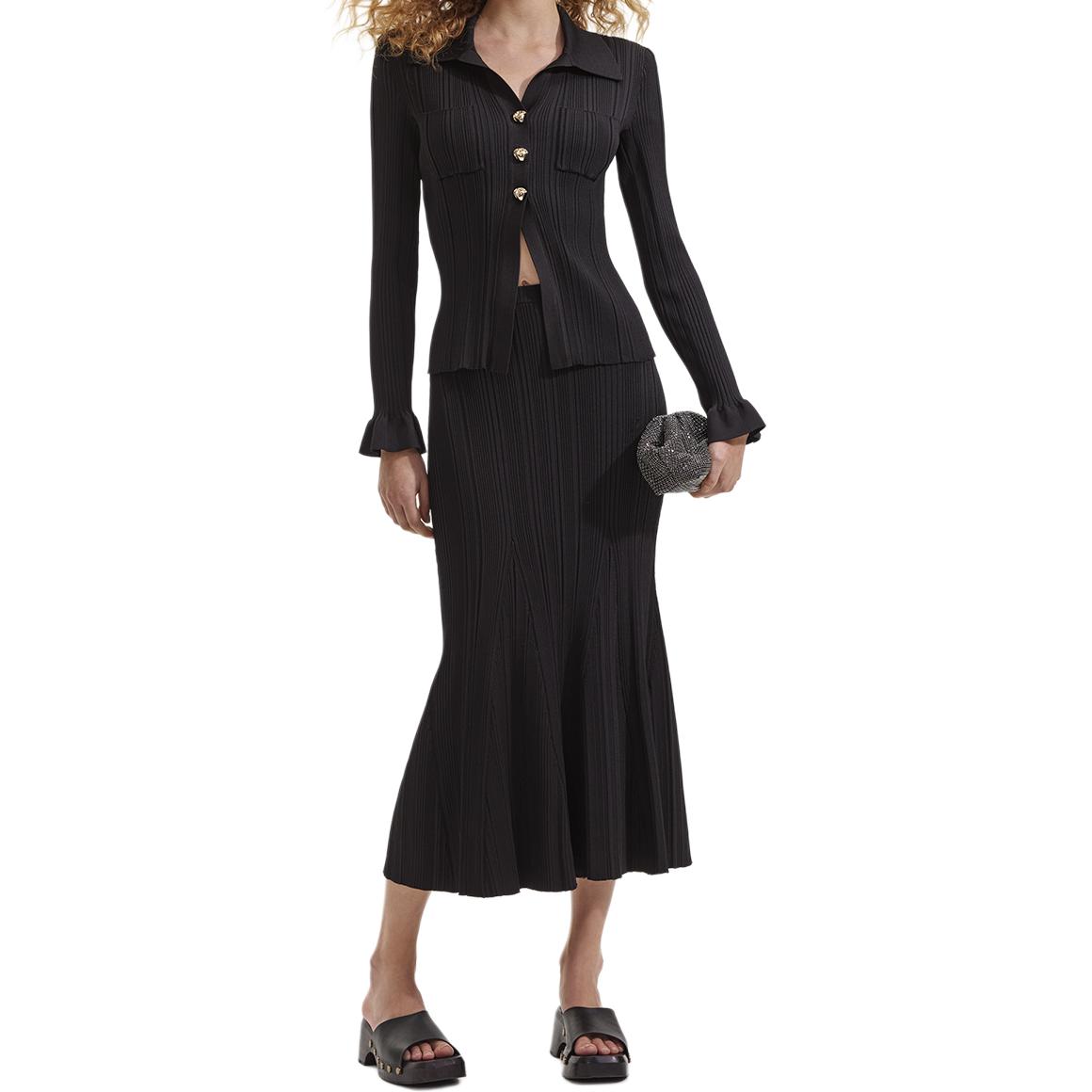 (Women) Self-Portrait Slim Fit Elegant Classic Black Casual Long Dress Women. SWF352M05600 圖 4