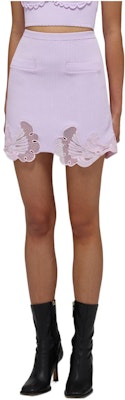 (W) Self-Portrait SS22 紫丁香蕾絲高腰針織迷你裙 SWF332M07800 Shop (W) Self-Portrait SS22 紫丁香蕾絲高腰針織迷你裙 SWF332M07800