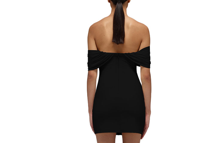 (Women) Self-Portrait SS22 Off-Shoulder Short Sleeve Elegant Party Dress for Women. SWF332Y13800 圖 3