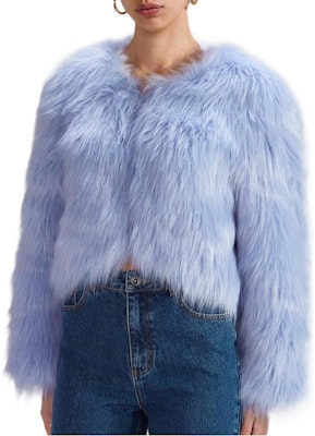 (W) Chaqueta Cropped Manga Larga Self-Portrait SS23 Azul Nebuloso. SWF334D00600 Buy (W) Chaqueta Cropped Manga Larga Self-Portrait SS23 Azul Nebuloso. SWF334D00600