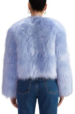 (W) Chaqueta Cropped Manga Larga Self-Portrait SS23 Azul Nebuloso. SWF334D00600 Shop (W) Chaqueta Cropped Manga Larga Self-Portrait SS23 Azul Nebuloso. SWF334D00600