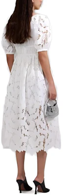 (W) Vestido Corto Blanco Self-Portrait SS23 con Mangas Abullonadas. SWF341Y06000 Shop (W) Vestido Corto Blanco Self-Portrait SS23 con Mangas Abullonadas. SWF341Y06000