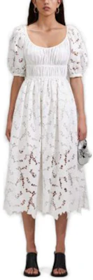 (W) Vestido Corto Blanco Self-Portrait SS23 con Mangas Abullonadas. SWF341Y06000 Purchase (W) Vestido Corto Blanco Self-Portrait SS23 con Mangas Abullonadas. SWF341Y06000