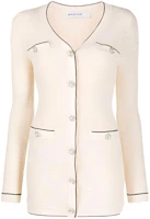 (Women) Self-Portrait SS23 French Chic Striped Buttoned Elegant Long Sleeve Dress Women SWF341M03100004 (Women) Self-Portrait SS23 French Chic Striped Buttoned Elegant Long Sleeve Dress Women SWF341M03100004