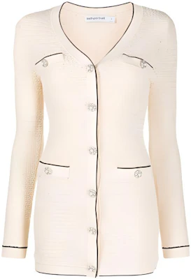 (W) Self-Portrait SS23 法式條紋扣子優雅長袖連衣裙 女士 SWF341M03100004 Buy (W) Self-Portrait SS23 法式條紋扣子優雅長袖連衣裙 女士 SWF341M03100004