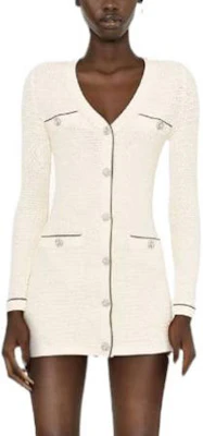 (W) Self-Portrait SS23 法式條紋扣子優雅長袖連衣裙 女士 SWF341M03100004 Lookbook (W) Self-Portrait SS23 法式條紋扣子優雅長袖連衣裙 女士 SWF341M03100004