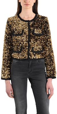 (W) Self-Portrait SS23 金色亮片長袖女外套 SWF343T00300 Lookbook (W) Self-Portrait SS23 金色亮片長袖女外套 SWF343T00300