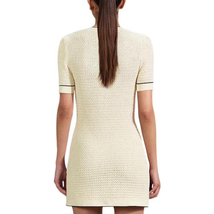 (Women) Self-Portrait SS23 Lunar New Year Elegant Short-Sleeve A-Line Dress for Women SWF341M02900 圖 5