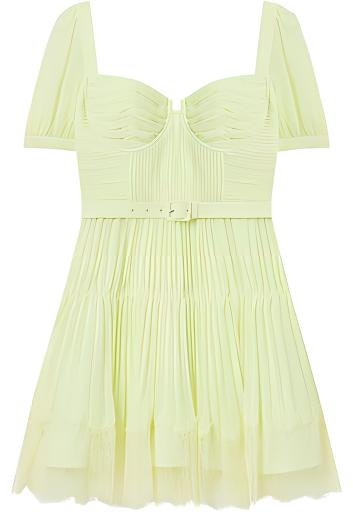 women-self-portrait-ss-23-primrose-yellow-puff-sleeve-chiffon-lace-princess-dress-swf-343-y01400