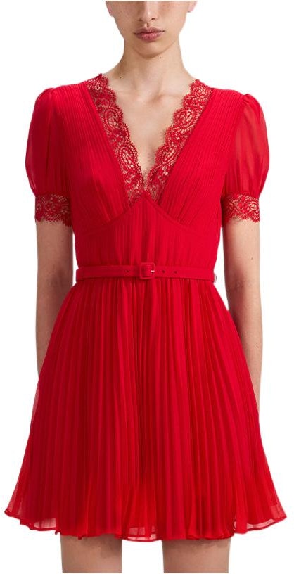 women-self-portrait-ss-23-red-lace-v-neck-short-sleeve-bridesmaid-dress-for-women-swf-341-y07700