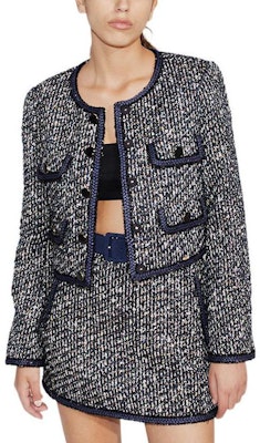 (W) Chaqueta Corta Tweed Lentejuelas Self-Portrait SS23 - Negro Mixto SWF341T00300 Order (W) Chaqueta Corta Tweed Lentejuelas Self-Portrait SS23 - Negro Mixto SWF341T00300