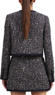 (W) Chaqueta Corta Tweed Lentejuelas Self-Portrait SS23 - Negro Mixto SWF341T00300 Shop (W) Chaqueta Corta Tweed Lentejuelas Self-Portrait SS23 - Negro Mixto SWF341T00300