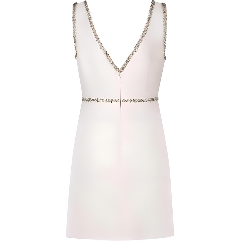 (Women) Self-Portrait Striped Sleeveless Party Dress -  Elegant Cocktail Mini Dress. SS24252SW 圖 3