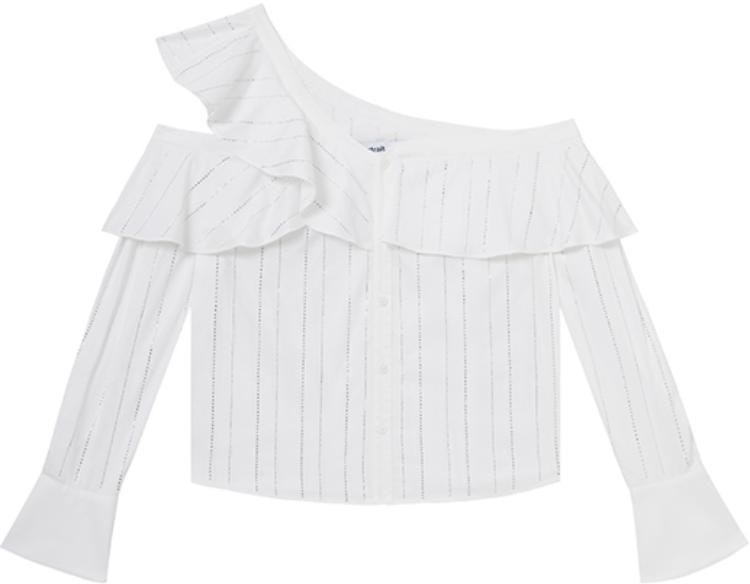 women-self-portrait-trendy-casual-long-sleeve-shirt-women-s-white-striped-swf-352-c03600