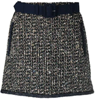 (Women) Self-Portrait Tweed Belted Mini Skirt Fashion Casual Dress RS23-019SK (Women) Self-Portrait Tweed Belted Mini Skirt Fashion Casual Dress RS23-019SK