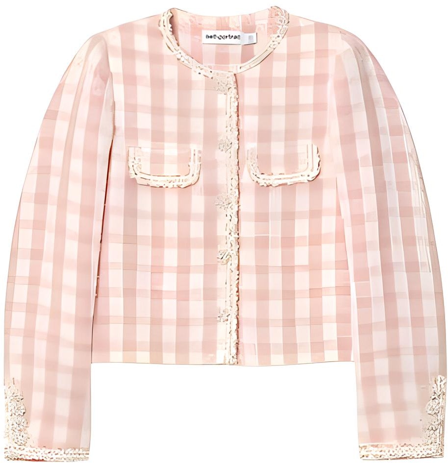 women-self-portrait-tweed-jacket-with-rhinestone-details-red-pink-plaid-blazer-swf-352-t01700