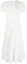 Order (Women) Self-Portrait White Lace Midi Dress with Bow Tie and Elegant Princess Style. PF23079MWA