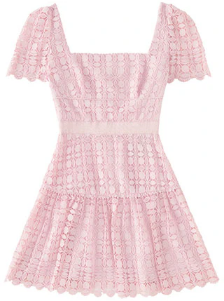 women-self-portrait-women-s-pink-short-sleeve-fitted-dress-swf-341-y03700