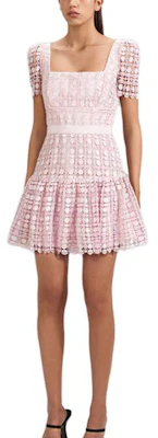 (W) Self-Portrait Wanita Gaun Pink Lengan Pendek Slim Fit. SWF341Y03700 Purchase (W) Self-Portrait Wanita Gaun Pink Lengan Pendek Slim Fit. SWF341Y03700