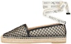 Buy (W) SERGIO ROSSI 'Flat Espadrille Jaring Hitam' A98530MFI5484101000