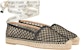 (W) SERGIO ROSSI 'Flat Espadrille Jaring Hitam' A98530MFI5484101000