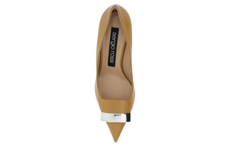 Shop (W) SERGIO ROSSI 'Tacones Stiletto Marrones Tipo Slip-On' A78950MMVV271102361