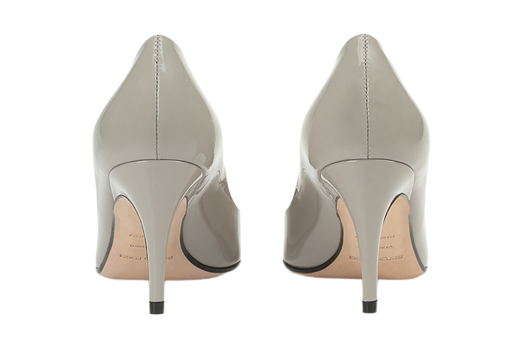 Shop (W) (SERGIO ROSSI) グレーパテントレザーポインテッドハイヒール A78950MVIV011101541 A78950MVIV011101541