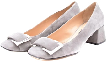 (W) (女性用) セルジオ ロッシ 'グレイ スエード スクエア トゥ スリッポン ブロック ヒール' A94570MCAZ011227110 A94570MCAZ011227110 Shop (W) (女性用) セルジオ ロッシ 'グレイ スエード スクエア トゥ スリッポン ブロック ヒール' A94570MCAZ011227110 A94570MCAZ011227110