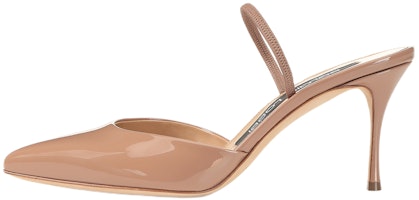 (Women) SERGIO ROSSI 'Nude Patent Leather Simple Comfort Stiletto' A73273MVIV011105755 (Women) SERGIO ROSSI 'Nude Patent Leather Simple Comfort Stiletto' A73273MVIV011105755