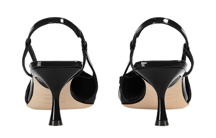 (W) SERGIO ROSSI 'Patent Leather Square-Toe High Heels - Black' 圖 4