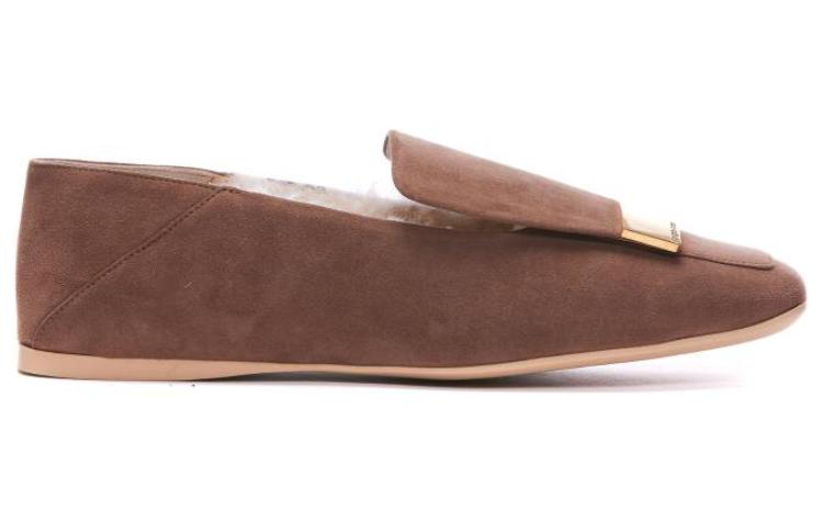 (W) SERGIO ROSSI 'Suede Leather Brown' 圖 2