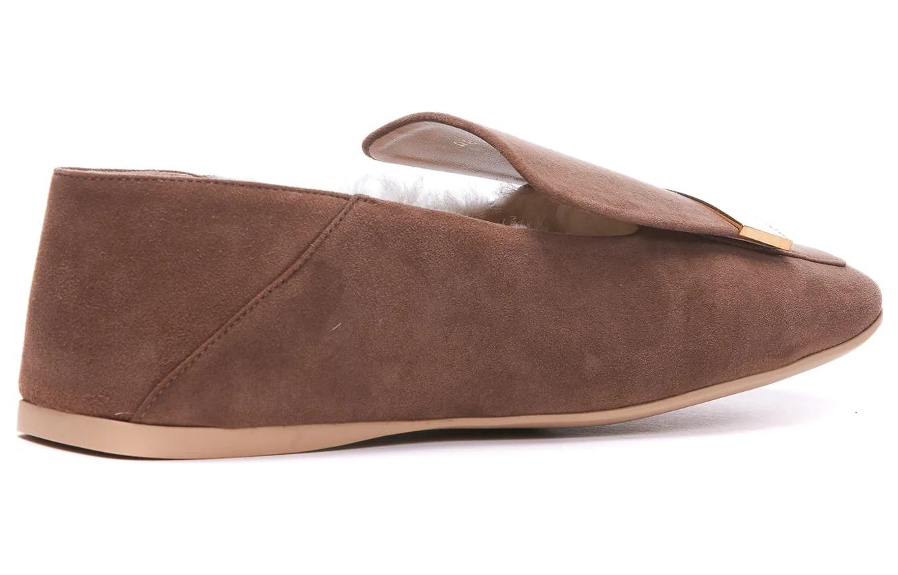 (W) SERGIO ROSSI 'Suede Leather Brown' 圖 4