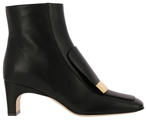 (Women) SERGIO ROSSI Ankle Boot 'Black Leather' A78930MNAN071000 Order (Women) SERGIO ROSSI Ankle Boot 'Black Leather' A78930MNAN071000