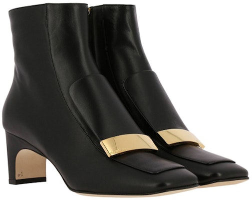 (Women) SERGIO ROSSI Ankle Boot 'Black Leather' A78930MNAN071000 Lookbook (Women) SERGIO ROSSI Ankle Boot 'Black Leather' A78930MNAN071000