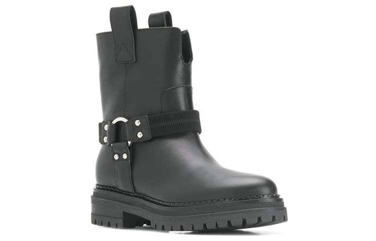 (W) SERGIO ROSSI Ankle Boot 'Black Leather' 圖 2