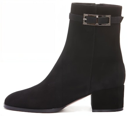(Women) SERGIO ROSSI Ankle Boot 'Black Leather Side-Zip' A99820MCAZ011000 Buy (Women) SERGIO ROSSI Ankle Boot 'Black Leather Side-Zip' A99820MCAZ011000