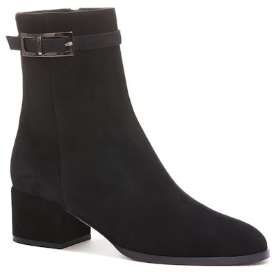 (Women) SERGIO ROSSI Ankle Boot 'Black Leather Side-Zip' A99820MCAZ011000 Order (Women) SERGIO ROSSI Ankle Boot 'Black Leather Side-Zip' A99820MCAZ011000