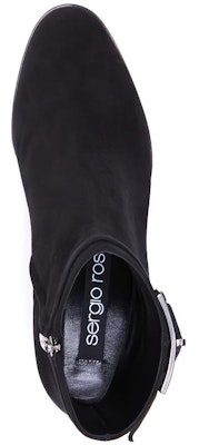 (Women) SERGIO ROSSI Ankle Boot 'Black Leather Side-Zip' A99820MCAZ011000 Shop (Women) SERGIO ROSSI Ankle Boot 'Black Leather Side-Zip' A99820MCAZ011000