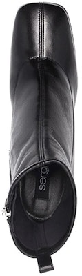 (Women) SERGIO ROSSI Ankle Boot 'Black Leather Square Toe' A95970MAGE021000 Lookbook (Women) SERGIO ROSSI Ankle Boot 'Black Leather Square Toe' A95970MAGE021000