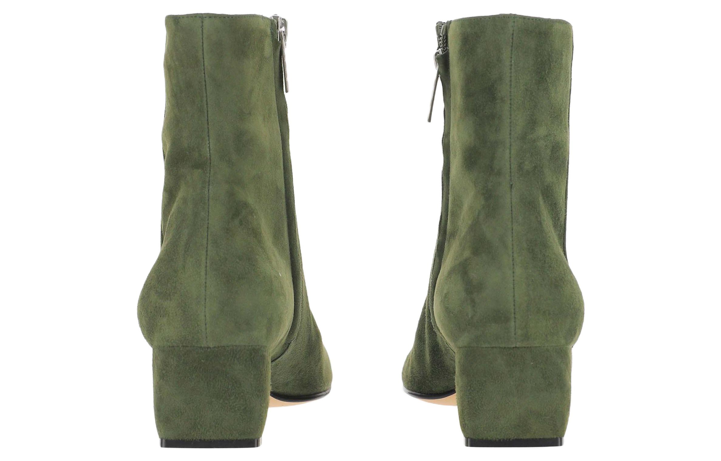 (W) SERGIO ROSSI Ankle Boot 'Green Suede' 圖 5