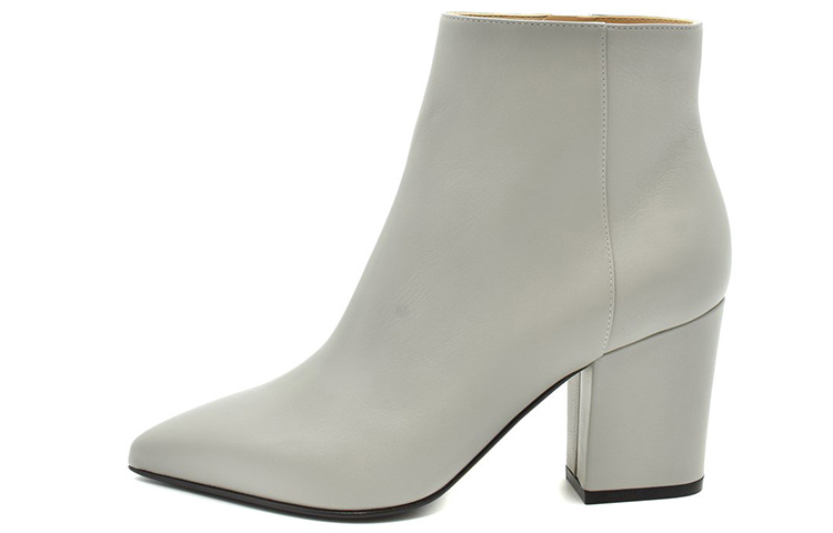 (W) SERGIO ROSSI Ankle Boot 'Grey Leather'