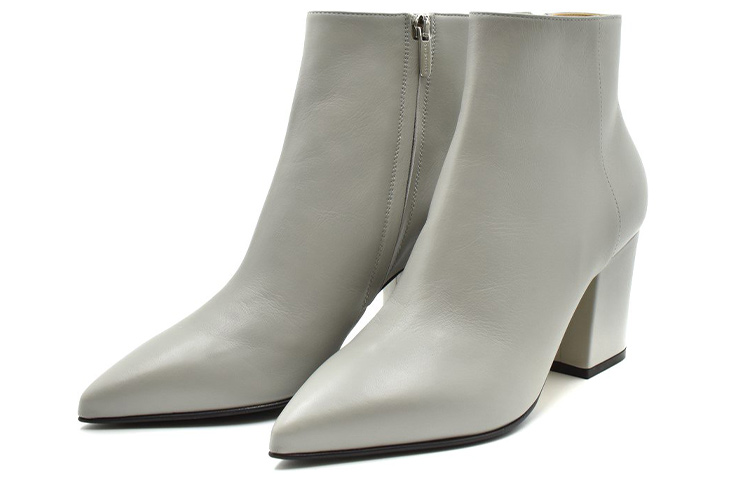 (W) SERGIO ROSSI Ankle Boot 'Grey Leather' 圖 3